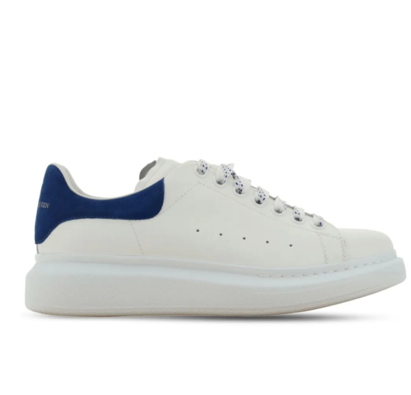 Alexander McQueen Oversized Blancas con Talón Azul