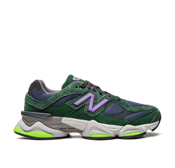 New Balance 9060 Verdes y Moradas