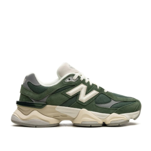 New Balance 9060 Verdes Oscuras y Crema