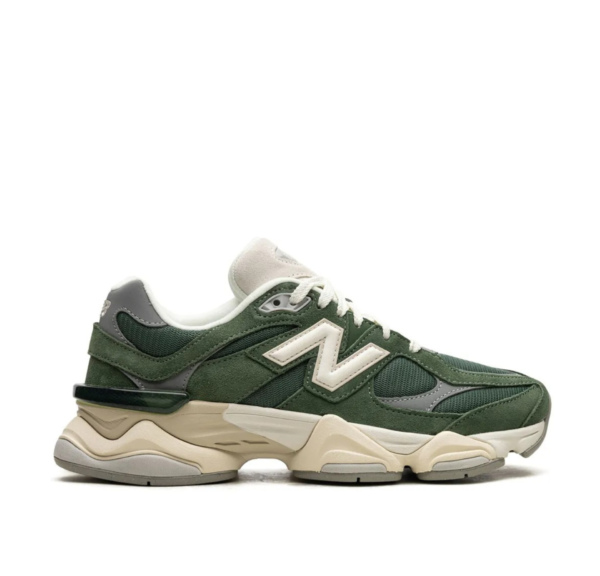 New Balance 9060 Verdes Oscuras y Crema