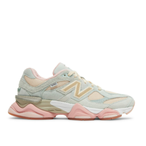 New Balance 9060 Verde Menta con Rosa Pastel y Beige