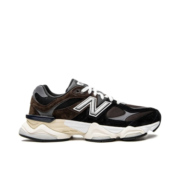 New Balance 9060 Negras con Marrón y Crema