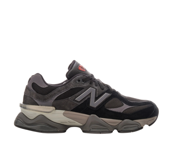 New Balance 9060 Negras con Detalles en Gris