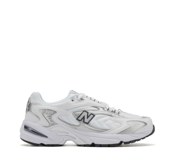 New Balance 725 Blancas con Negro y Gris