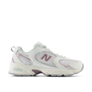 New Balance 530 Blanco y Rosa Claro
