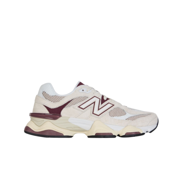 New Balance 9060 Crema y Burdeos
