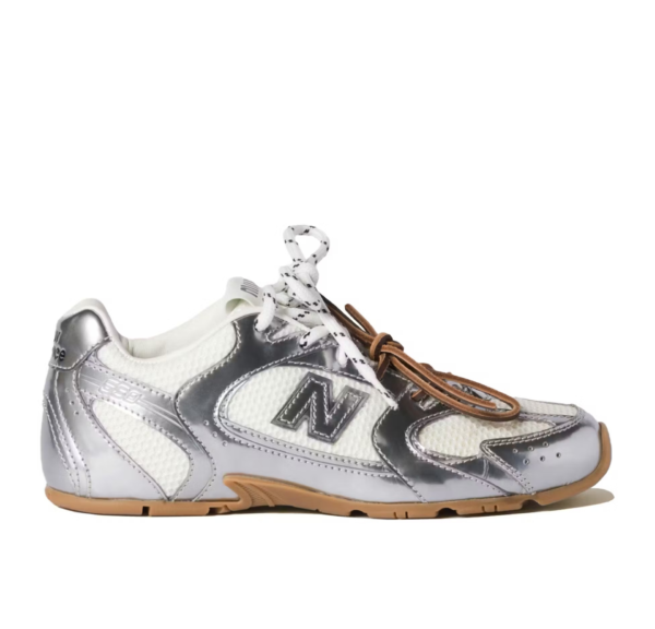 New Balance 530 x Miu Miu Silver Metallic / Gum