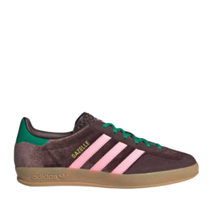 Adidas Gazelle Marrón con Detalles Rosas