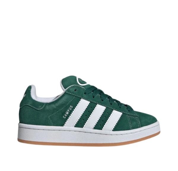Adidas Campus Verde Oscuro y Blanco