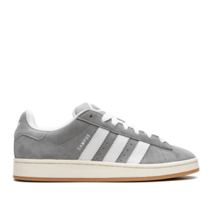 Adidas Campus Gris Claro y Blanco
