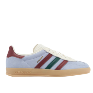 Adidas Gazelle Azul Claro con Detalles Multicolor