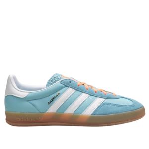 Adidas Gazelle Azul Claro y Blanco