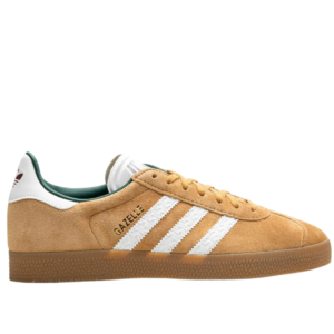 Adidas Gazelle Marrón Mostaza y Blancas