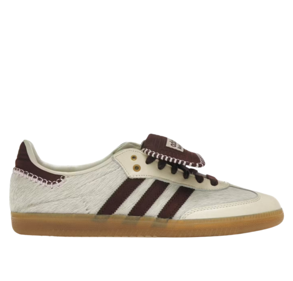 Adidas Samba x Wales Bonner Blancas y Burdeos