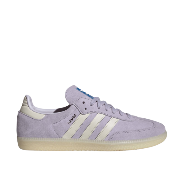 Adidas Samba Lila y Blancas