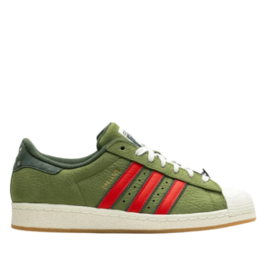 Adidas Campus Verde Oliva y Rojas