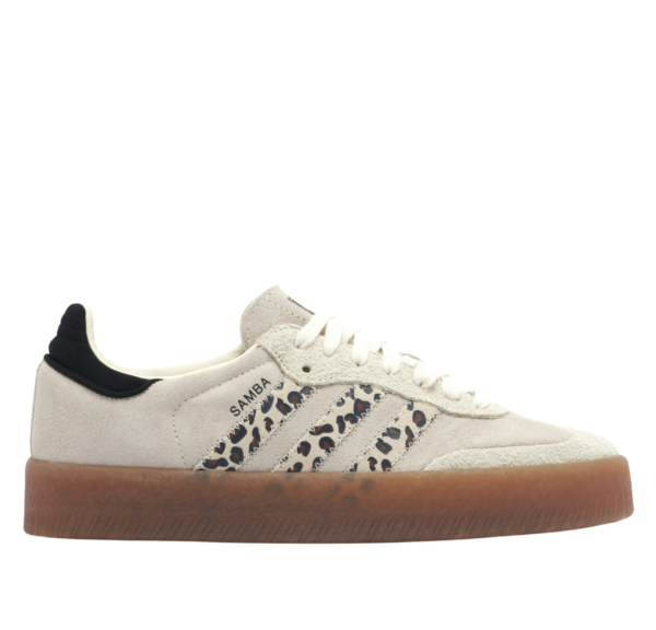 Adidas Samba Platform Blancas con Animal Print