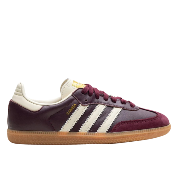 Adidas Samba Burdeos y Blancas