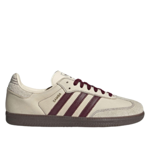Adidas Samba Crema y Burdeos