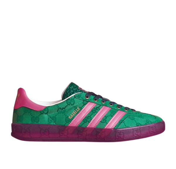 Adidas Gazelle x Gucci Verde y Rosa