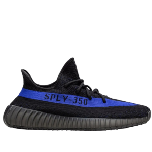 Adidas Yeezy Boost 350 V2 Black Blue Stripe