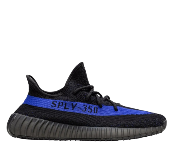 Adidas Yeezy Boost 350 V2 Black Blue Stripe