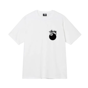 Camiseta Balenciaga x Stüssy Blanca – Oversize