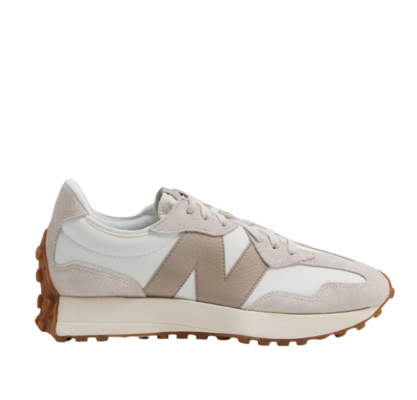 New Balance 327 Beige con Suela Gum