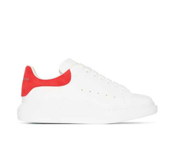 Alexander McQueen Oversized Blancas con Talón Rojo