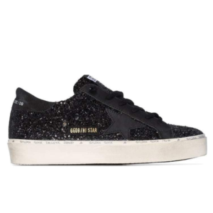Golden Hi star Glitter Black