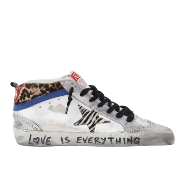 Diseño sin título (80) Golden Mid Star White Blue