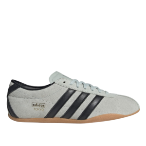 Adidas Samba Gris Claro y Negro con Suela de Goma