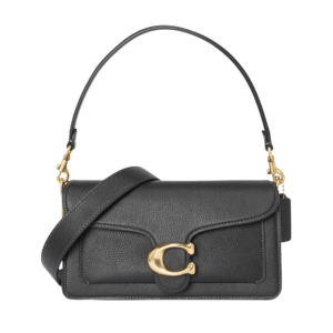 Coach Tabby Shoulder Bag Negro en Piel Granulada