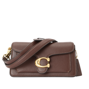 Coach Tabby Shoulder Bag Marrón en Piel Granulada