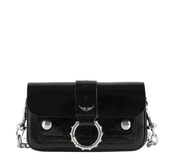 Zadig & Voltaire Kate Wallet on Chain Negro