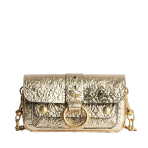 Zadig & Voltaire Kate Wallet on Chain Dorado