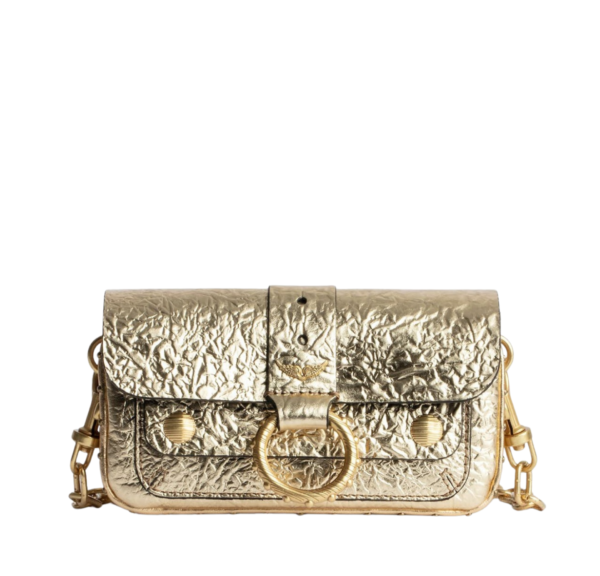 Zadig & Voltaire Kate Wallet on Chain Dorado