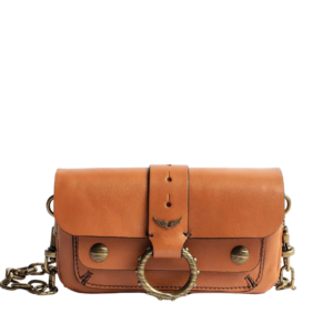 Zadig & Voltaire Kate Wallet on Chain Marrón en Ante