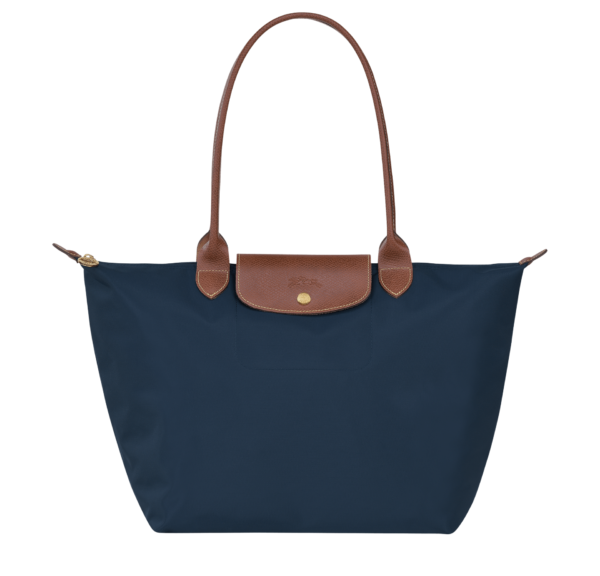 Longchamp Le Pliage Tote Azul Marino Large