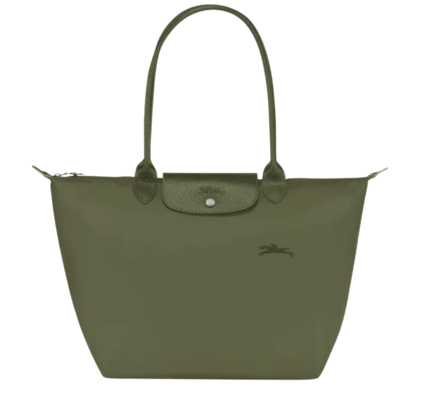Longchamp Le Pliage Tote Verde Oliva Medium