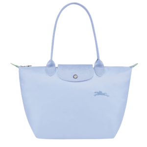 Longchamp Le Pliage Tote Azul Claro