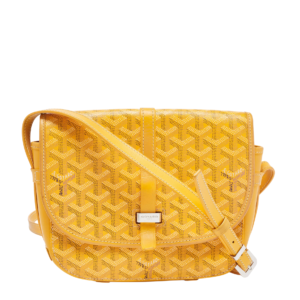 Goyard Belvédère PM Amarillo en Goyardine