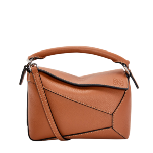 Loewe Puzzle Small Bag Marrón Cuero