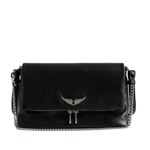 Zadig & Voltaire Rock Swing Your Wings clutch Negro