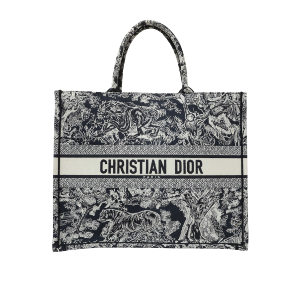 Dior Book Tote Toile de Jouy