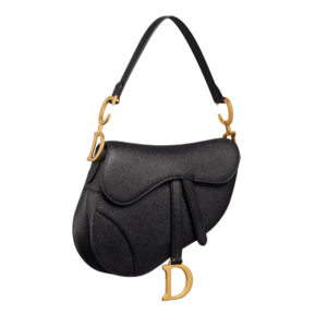 Dior Saddle Negro Piel