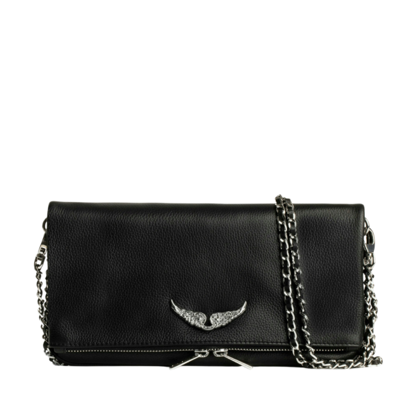 Bolso de mano Zadig & Voltaire Rock negro