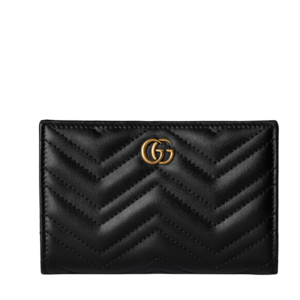 Bolso de Mano Gucci GG Marmont Negro Piel Acolchada