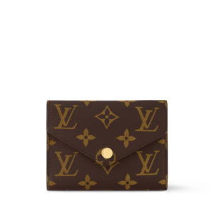 Cartera Louis Vuitton Victorine Monogram con interior rojo