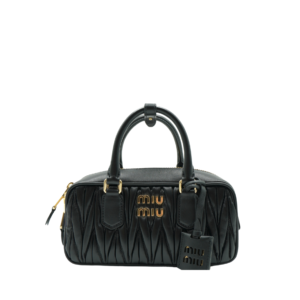 Miu Miu matelassé Negro Piel